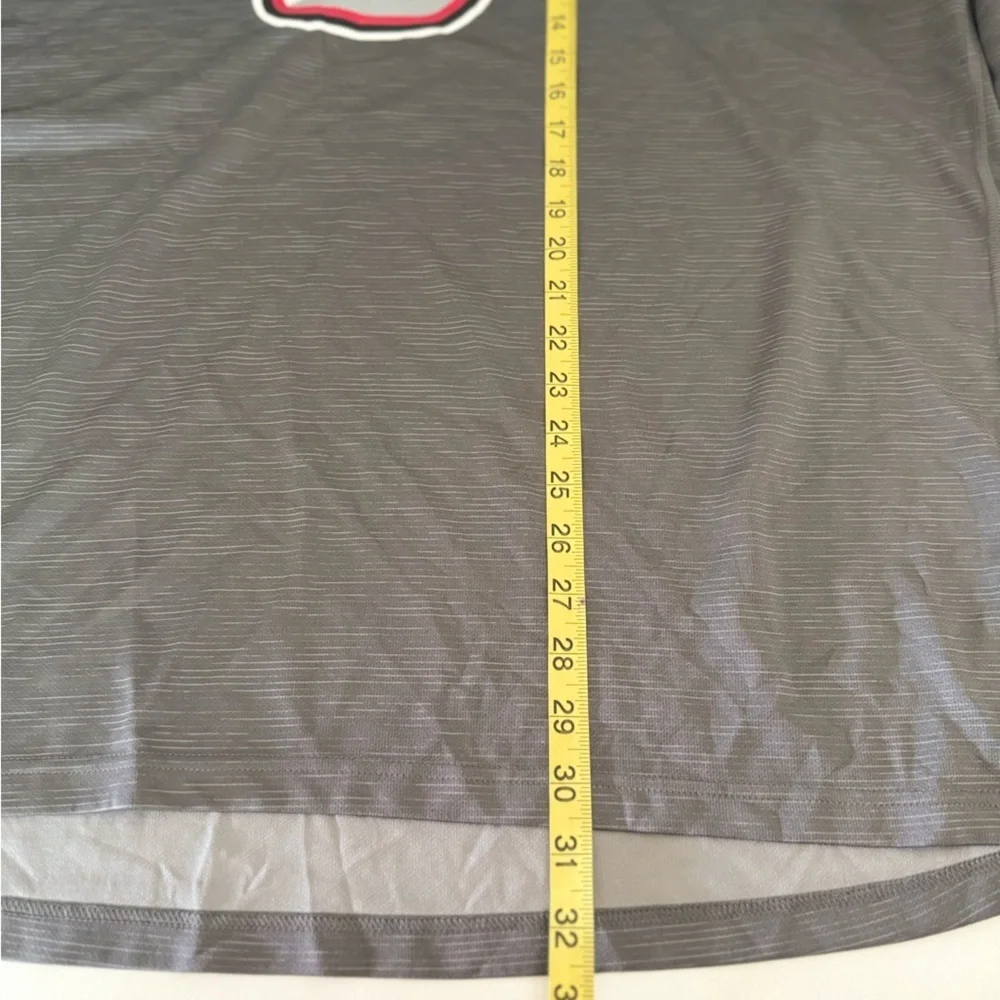 adidas Gray UMass Long Sleeve Tee